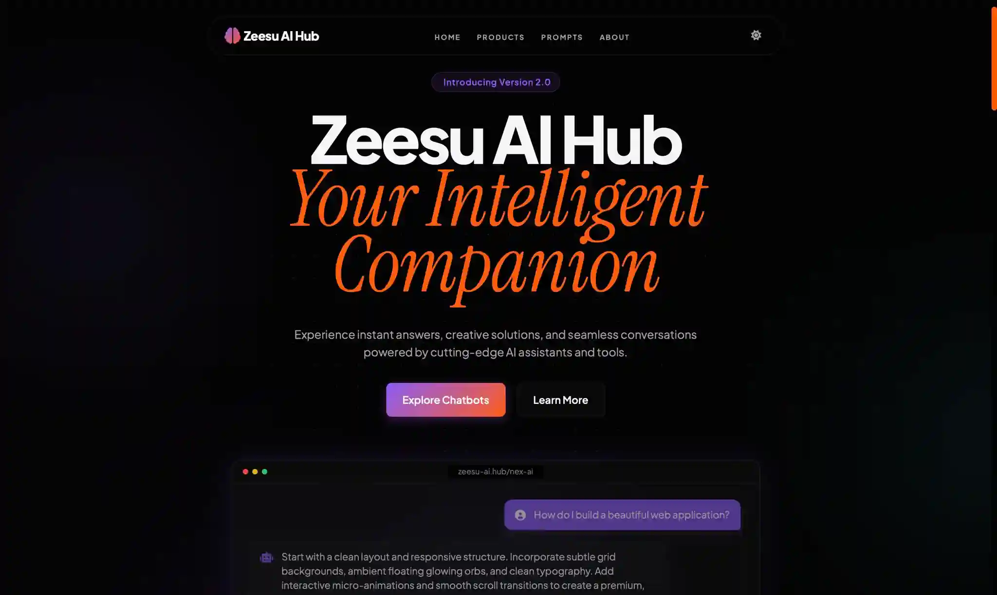 Zeesu AI Hub