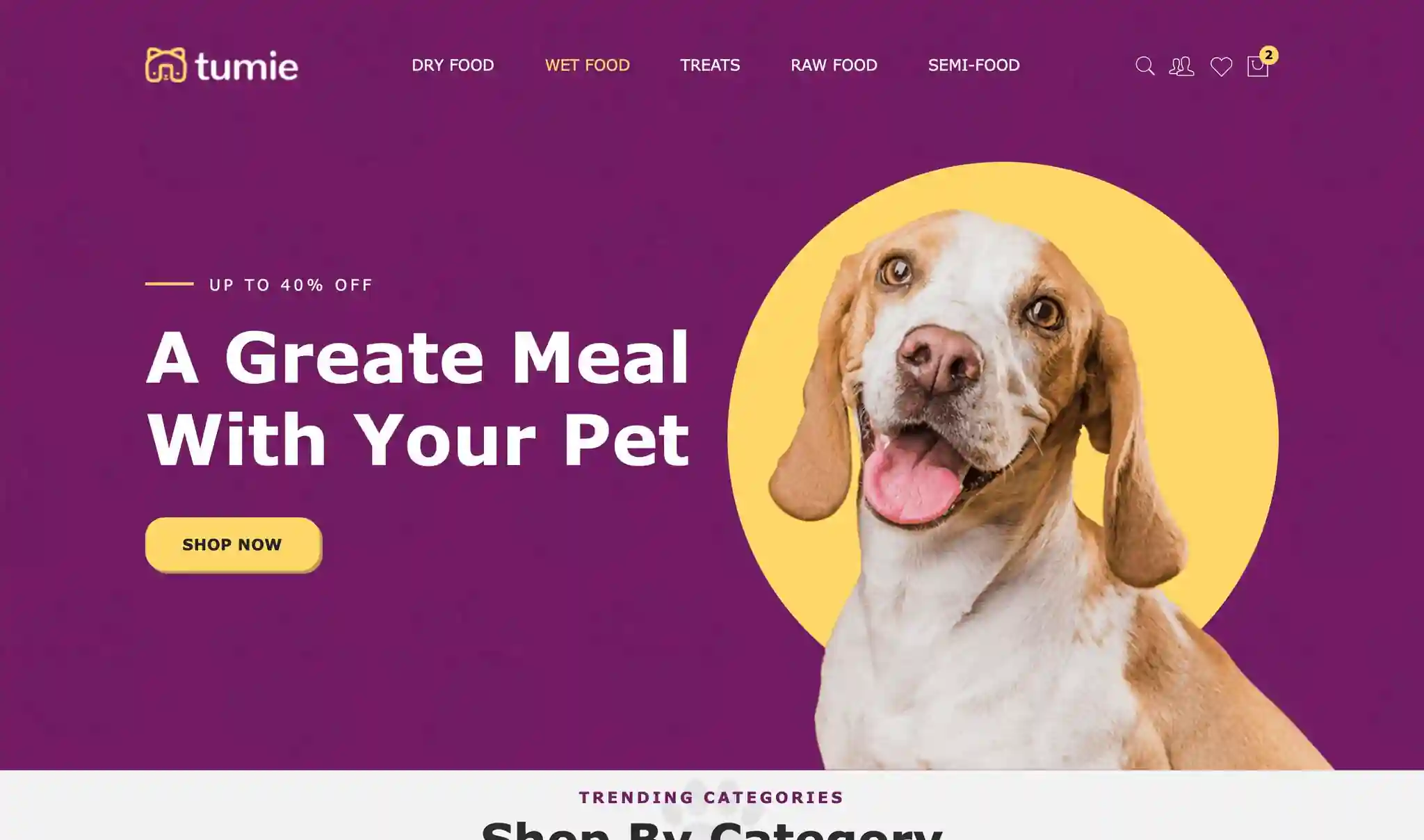 Tumie — Premium Pet Nutrition & Food Store