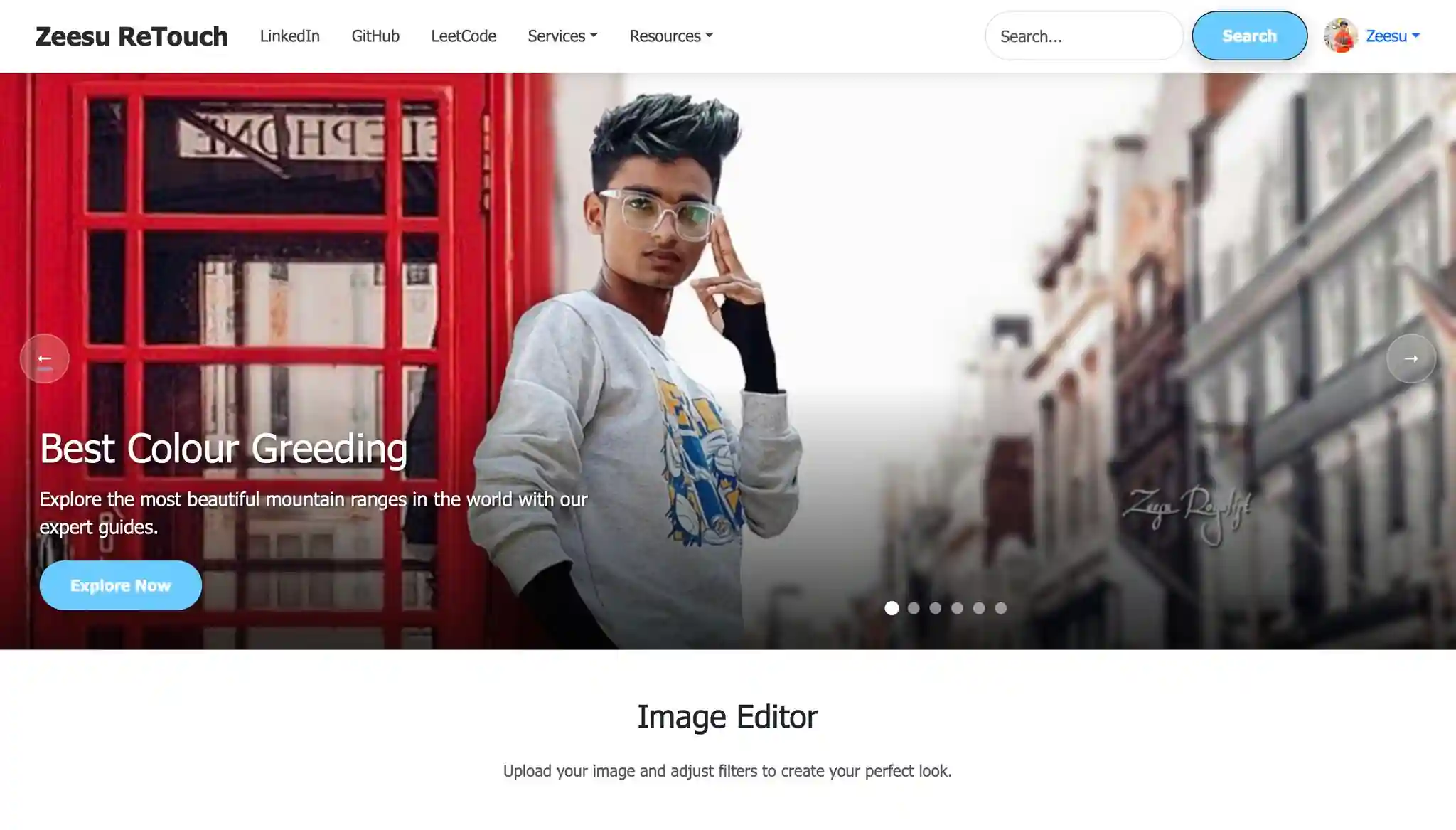 Zeesu ReTouch — Creative Photo Editor & Color Grading