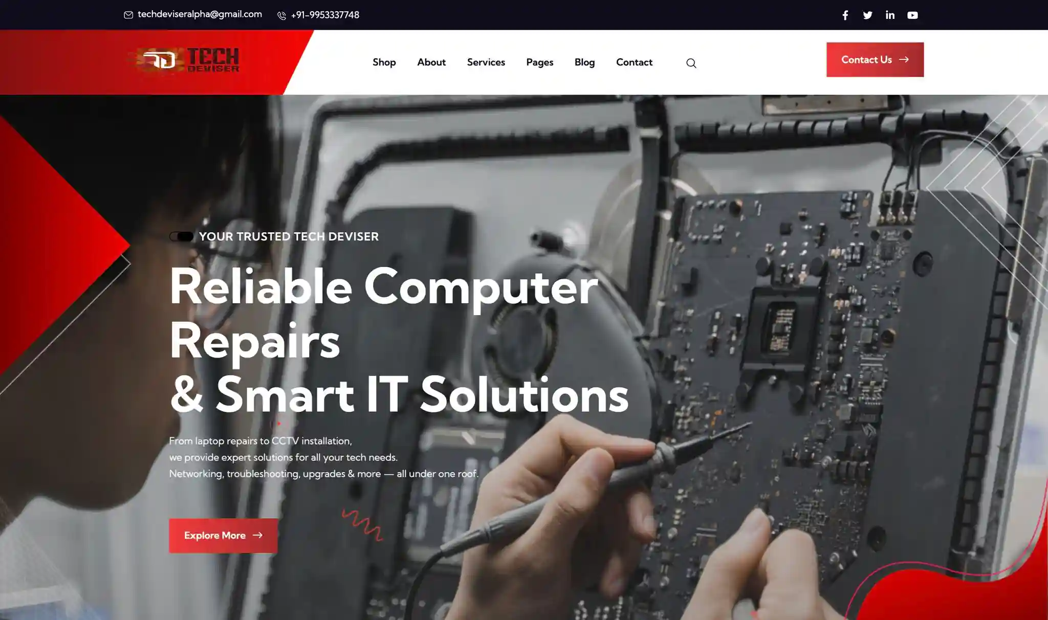 Tech Deviser — Smart IT Solutions & Computer Repairs
