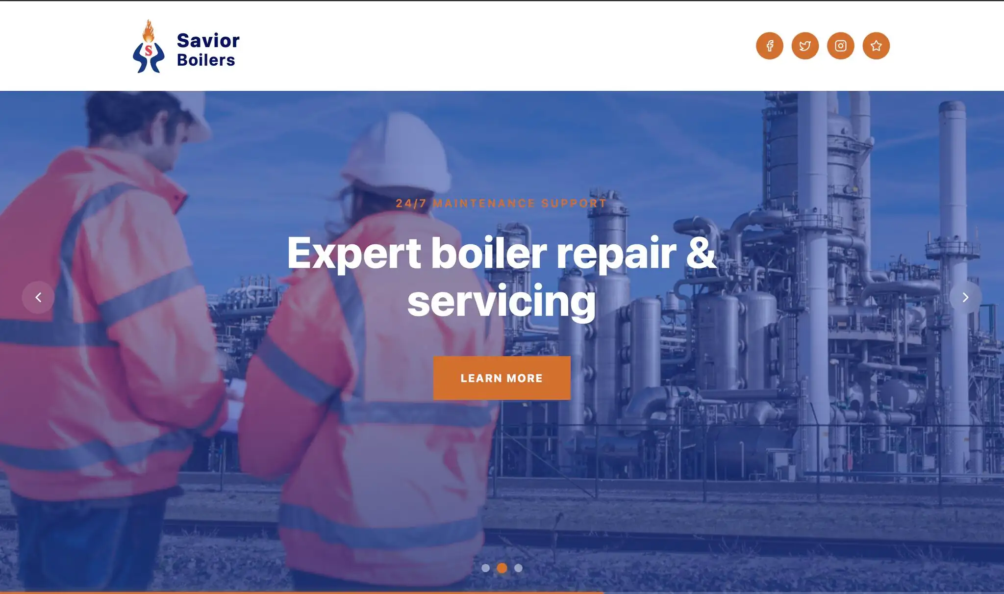 Executed a Website Developed Project for an Industrial Company.