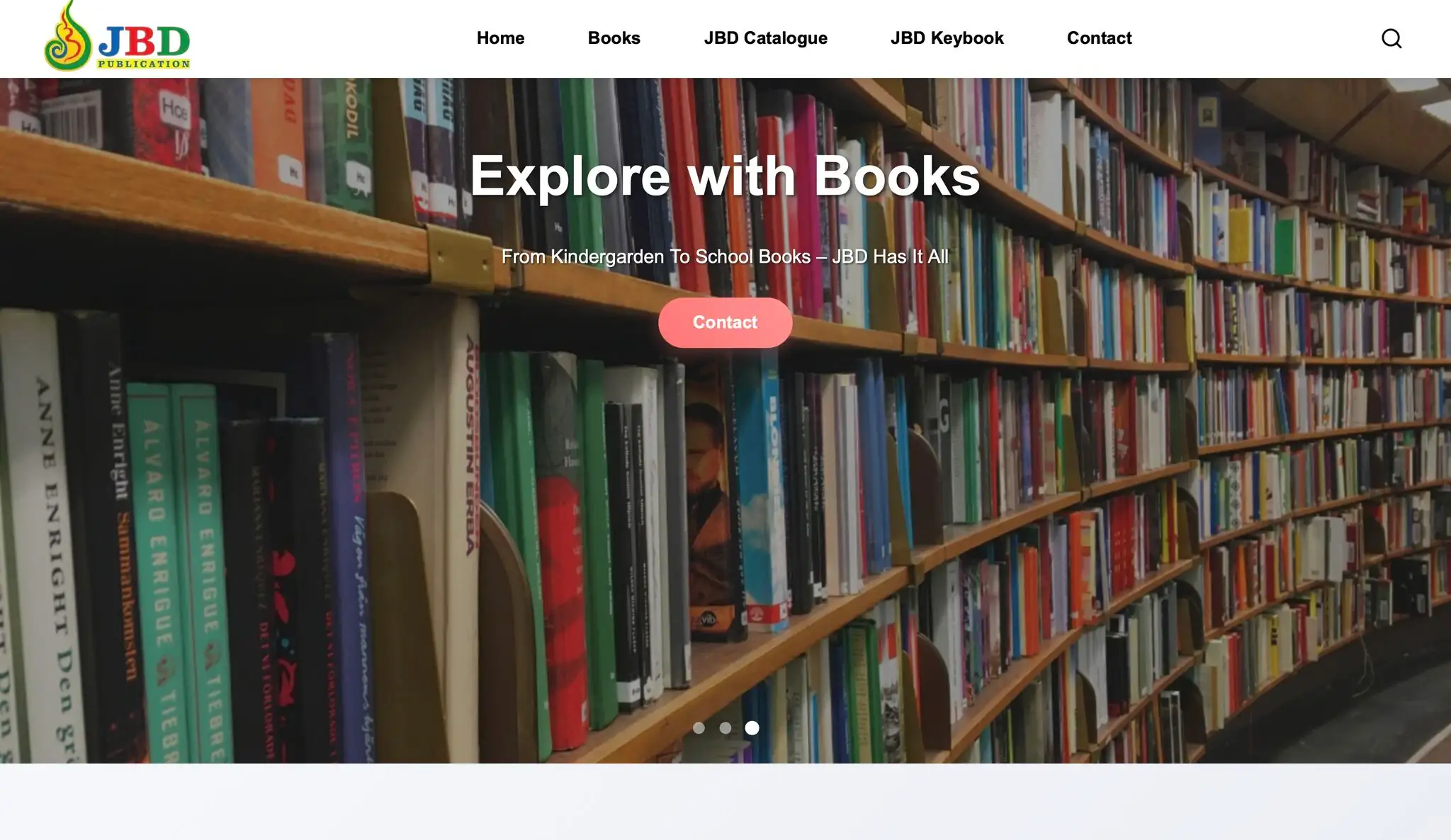 Digital Platform for a Book Publication Business.